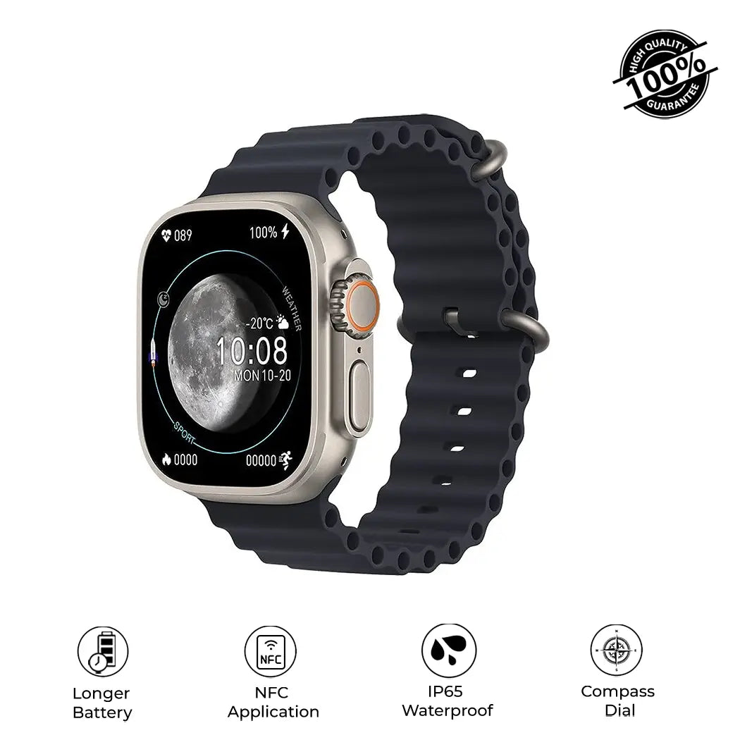 HY ULTRA 2 Smart Watch 2.1' Amoled Display with 2 straps
