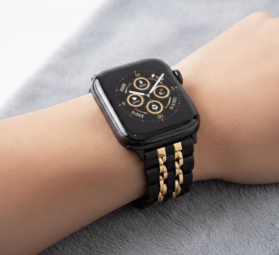 Apple Smartwatch Series 10 with Rolex Strap double tone for Men And Women